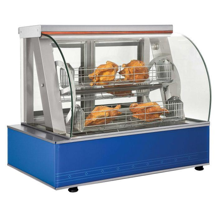 Rôtissoire poulet électrique 4 broches 16/20 poulets CombiSteel_0