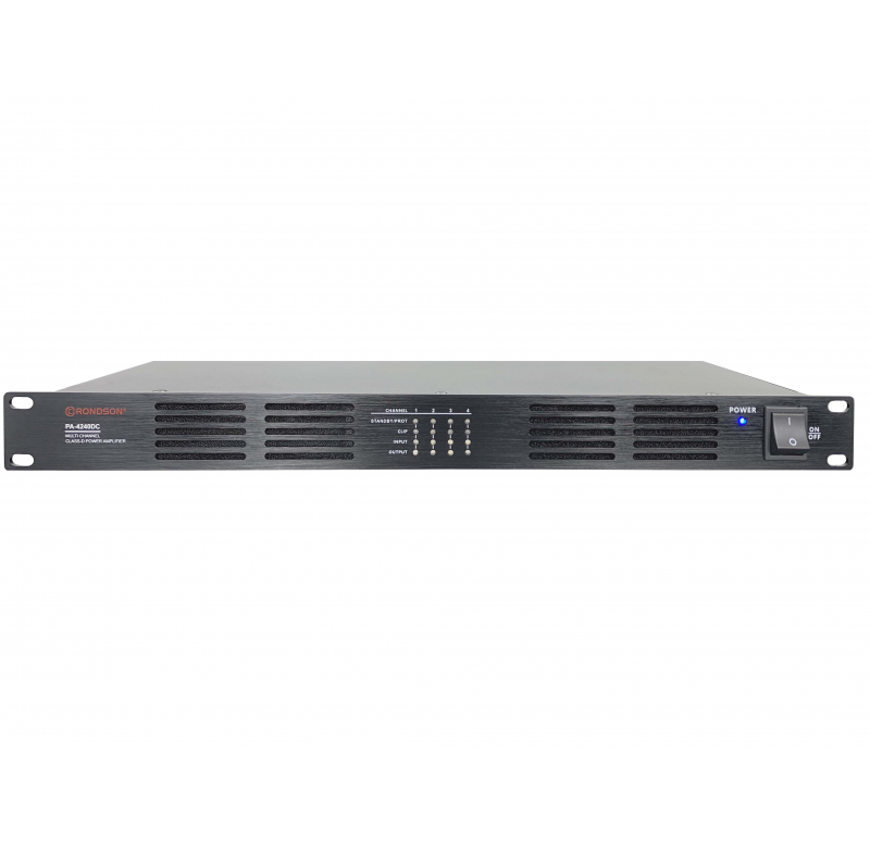 Rondson PA-4240DC Ampli 4X240 watts 8 Ohms 100 V_0