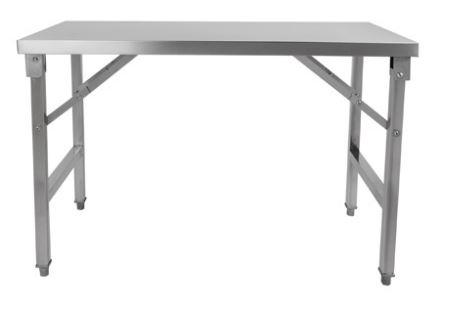 Table inox pliable - 1200x600x850 mm - STTFD-126-CT_0