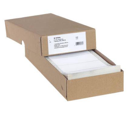 Étiquette adhésive informatique en continu - 111,76 x 48,4 mm - Référence 8166 - Fortement adhésive, certifiées FSC® Mix Credit_0