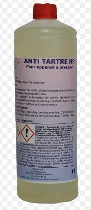 Anti-tartre pour appareil à pression - ANTI'TARTRE H.P - dispersant et séquestrant contre les traînées blanchâtres_0
