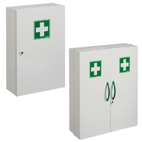 Armoire à pharmacie – CLINIX Armoire 2 portes - disponible vide - marque Rolléco_0