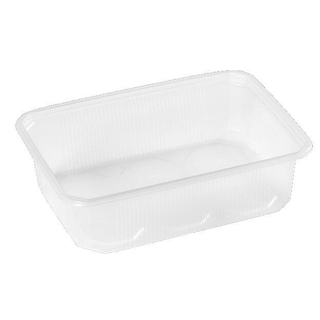 Barquette Transparente Polypro 750cc + couvercle par 300 pièces JORIDEAL - transparent plastique polypropylène 5414304171512_0