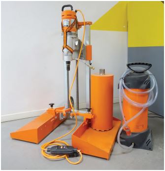 Carotteuse routière électrique 3.3kW équipé d'un moteur Bender BBM33 L Extra - KB200 - disponible en location_0