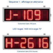 Compte à rebours événement chiffres de 30cm_0