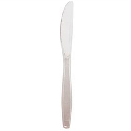 COUTEAU DE LUXE 19 CM PS TRANSPARENT (VENDU PAR 1000)