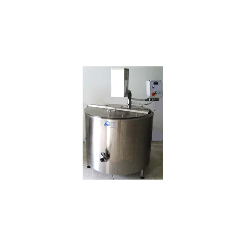 Cuve de pasteurisation à gaz indirect - Pour liquides alimentaires : lait, jus de fruits, crème_0