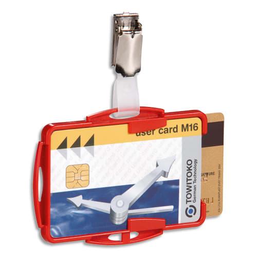 Dur B/25 porte-badge - clip 2C R 821803_0