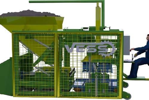 Eco 5.1 - Machine à Brique et Parpaing Mobile - Centrale à Béton Compact Diamond 8.1_0