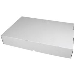 Firplast Boîte traiteur carton blanc 600mm x 400mm x 100mm (x25) - blanc 3700356120076_0