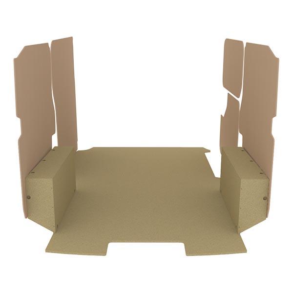 Habillage bois natural K2 aggloméré + MDF / Portes arrière incluses_0