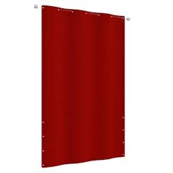 Helloshop26 - Écran de balcon brise pare vue protection confidentialité 140 x 240 cm tissu oxford rouge 02_0010350 - 3000566382722_0