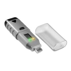 Helloshop26 - Enregistreur température + humidité de l'air - LCD - (-35) à +80 °C - 0 à 100 % Hr 14_0005504 - 3000233301537_0