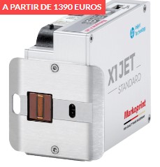 Imprimante jet d'encre pour ligne de production - X1JET MARKOPRINT - Made in Germany - Imprime jusqu'à 5 lignes avec codes et logos_0