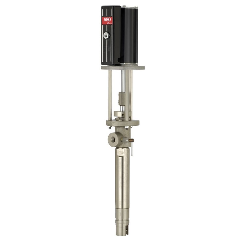 Pompes ARO à piston pneumatiques d'extrusion - Rapport 22:1 - Débit max 3.7 l/min - Moteur pneumatique 3
