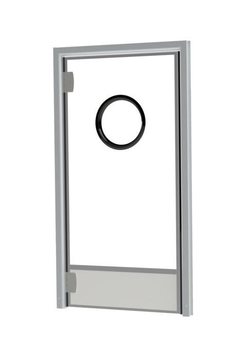 Porte de réfrigérateur industriel semi-isolant (installation à l'intérieur)_0