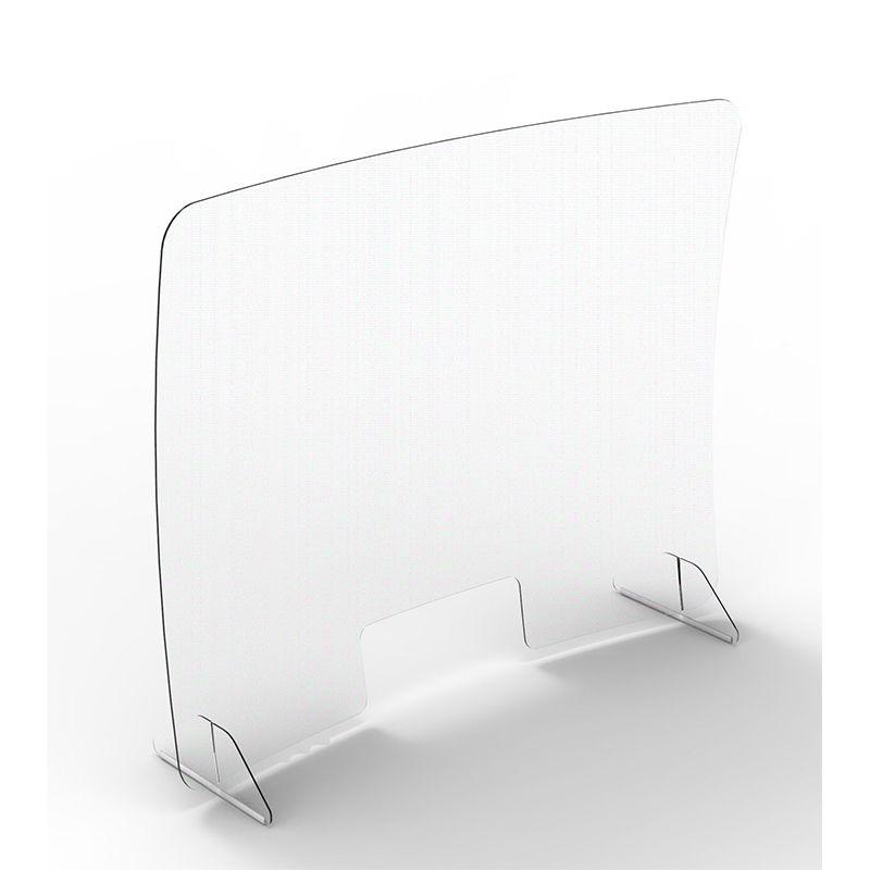 TOPCAR - ECRAN DE PROTECTION PLEXIGLASS, TRANSPARENT, POUR COMPTOIR ET COMMERCES - AVEC TRAPPE - TOPPLEX700TR_0
