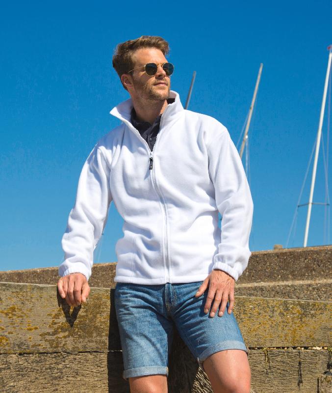 Veste polaire Polartherm - Réf: R36A - 100% polyester anti-pilling avec cordon de serrage et poches doublées coton - Marque Result_0