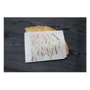 1000 SACHETS BLANCS OUVERTURE LATÉRAL 17 X 19 CM