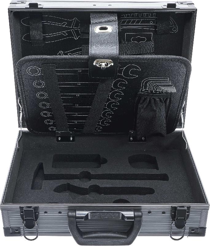 Valise étanche BGS DIY 6057-1 - Aluminium renforcé - 350x255x65mm_0