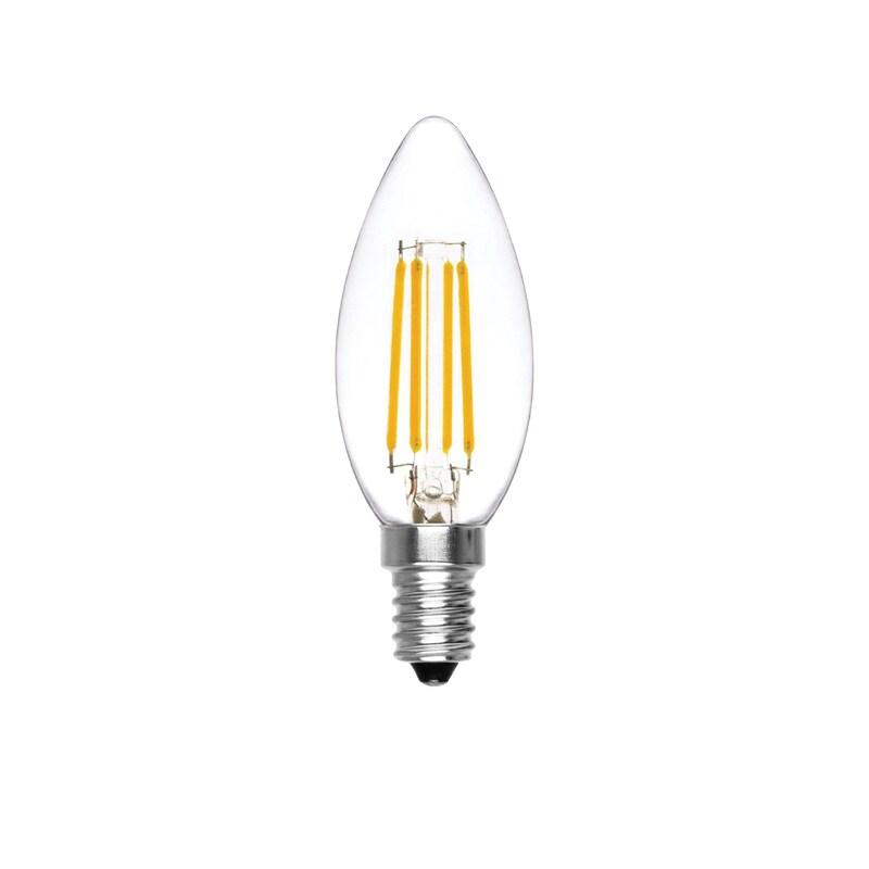 Alcapower Ampoule Led Olive À Intensité Variable 6W 4000K E14 - blanc 8059174951467_0