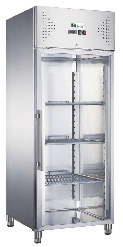 Armoire réfrigérée négative inox 1 porte vitrée gn 2/1 température ... - PAAF7NV_0