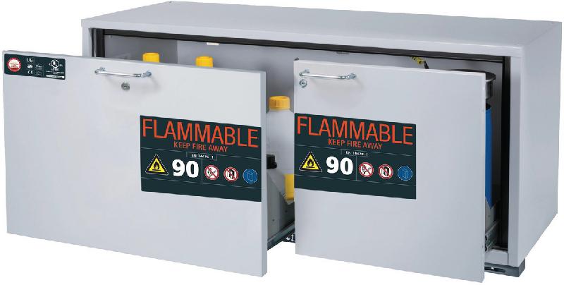 ARMOIRE SÉCURITÉ UB-S-90 UB90.060.140.UL.2S GRIS - MANUTAN COLLECTIVITÉS