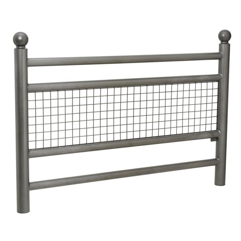 Barrière urbaine Linea Boule - Ref : 206802.Gpro - Acier peint sur zinc - Longueur 1572 mm_0