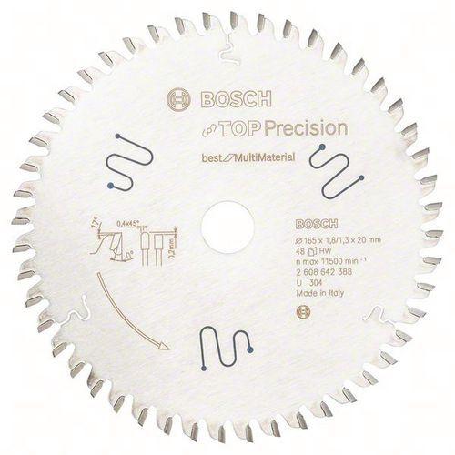 BOSCH 1 LAMES DE SCIES CIRCULAIRES POUR SCIES PLONGEANTES ET SCIES CIRCULAIRES PORTATIVES
