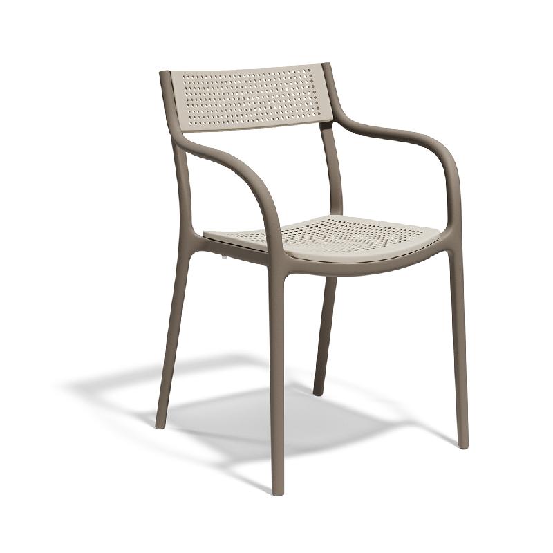 Chaise in & out madison dots - gris_0