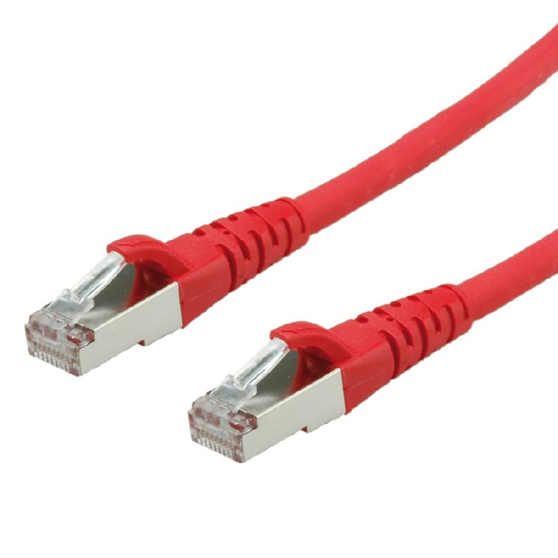 Cordon Cat.6A (Class EA) FTP AWG26, rouge, 1 m_0