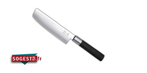 COUTEAU NAKIRI KAI LAME 16.5 CM INOX