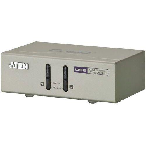 CS72U KVM 2 PORTS VGA/USB/AUDIO ET CABLES ATEN - ATEN