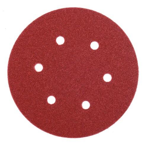 DISQUE ABRASIF PERFORÉ 6 TROUS AUTO-AGRIPPANT - 150 MM - GR60 - KP222 VSM