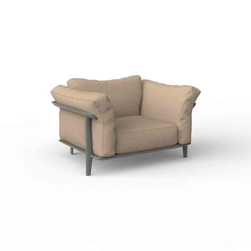 Fauteuil lounge PASADENA - smoked_0