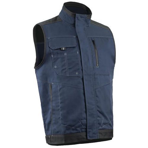 GILET DE TRAVAIL BARVA BLEU NUIT - COVERGUARD - TAILLE M