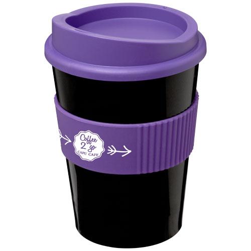 Gobelet Americano® Medio 300 ml - bandeau antidérapant en silicone - isotherme à simple paroi_0