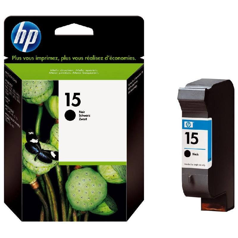 HEWLETT PACKARD CARTOUCHE D'ENCRE 15 (C6615DE) - COULEUR: NOIR