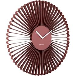 Horloge murale en métal Cascara rouge Karlsson - rouge 8714302770968_0
