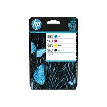 HP 963 - PACK DE 4 - NOIR, JAUNE, CYAN, MAGENTA - ORIGINAL - CARTOUCHE D'ENCRE