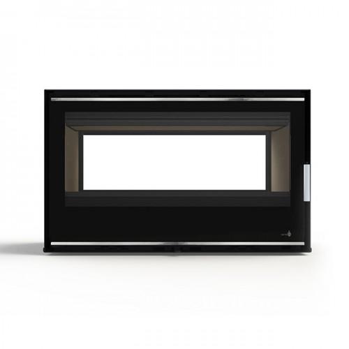 INSERT À BOIS DOUBLE FACE 8KW - 2 CADRES 4LV - C-895-S-DF PORTIMAO TERMOFOC