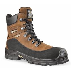 Jallatte - Rangers de sécurité marron et noire JALACER SAS S3 CI HI WR HRO SRC GORE Marron / Noir Taille 47 - 47 marron matière synthétique 359781_0