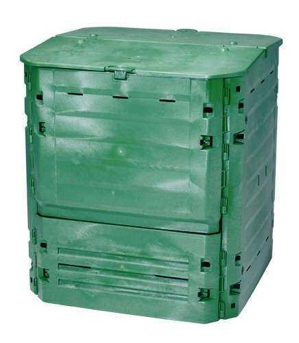 Kit composteur thermo-king vert + grille de fond - 400l
