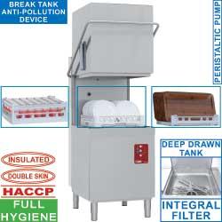 Lave-vaisselle à capot - portes 500x500 mm - Full Hygiène - Best Wash Full Hygiène DCS9/6_0