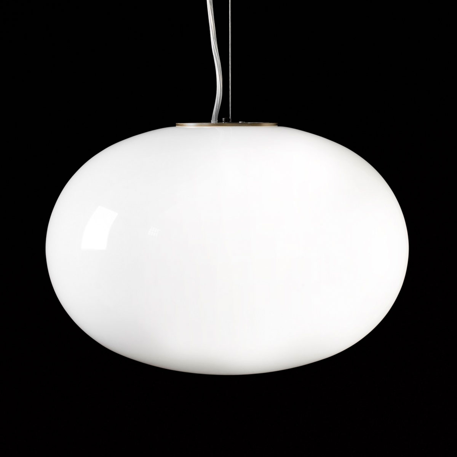 OLUCE ALBA - SUSPENSION EXCLUSIVE EN VERRE OPALE
