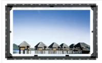 Op-w32 - Écran industriel panoramique 32 pouces - LCD Full HD 1080p - robuste et connectique polyvalente_0