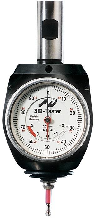 Palpeur 3D universel analogique IP67 - Tige de serrage Ø 20 mm - HAIMER_0
