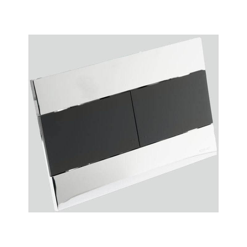 PLAQUE RECTANGULAIRE ARGENT ET NOIRE - RUE DU BAIN