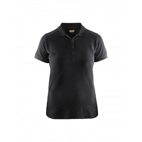 POLO DE TRAVAIL FEMME EN COTON 3390 - NOIR - M BLAKLADER