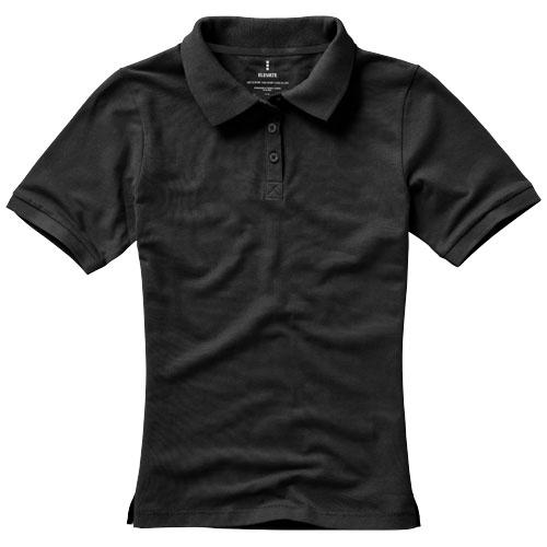 Polo manches courtes pour femmes Calgary - 100% coton, maille piquée 200 g/m², col et poignets en tricot plat_0